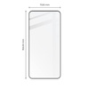 2x Szkło + szybka na aparat Bizon Edge 2 Pack do Galaxy S23 Plus