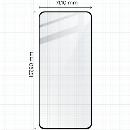 2x Szkło + szybka na aparat BIZON Edge 2 Pack  do Pixel 8 Pro