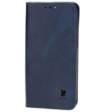 Etui z klapką Bizon Case Pocket Pro do iPhone 13 Pro, granatowe