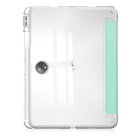 Etui Bizon Case Tab Clear Satin do Oppo Pad 2 / OnePlus Pad, miętowe