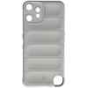 Pancerne etui Bizon Case Tur do Nothing CMF Phone 2 Pro, jasnoszare