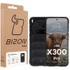Pancerne etui Bizon Case Tur do Vivo X300 Pro, czarne