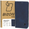 Etui z klapką Bizon Case Pocket Pro do iPhone 15 Pro, granatowe