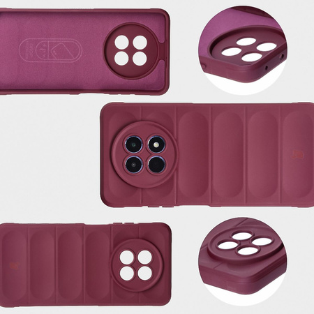 Pancerne etui Bizon Case Tur do Realme 12 / 12x, burgundowe