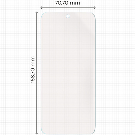 Folia matowa Bizon Glass Film Sun Duo do Infinix Hot 50i, 2 sztuki