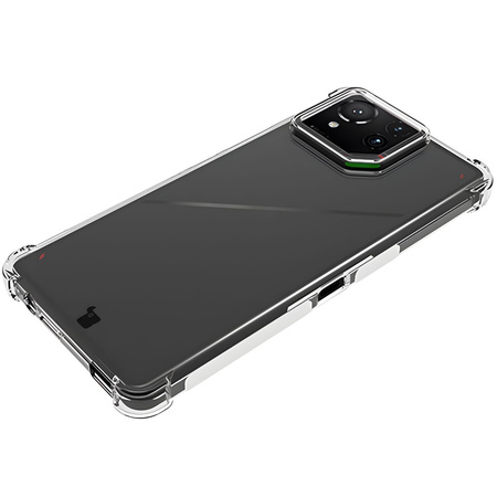 Elastyczne etui Bizon Case Salpa do Asus ROG Phone 9 / 9 Pro, przezroczyste