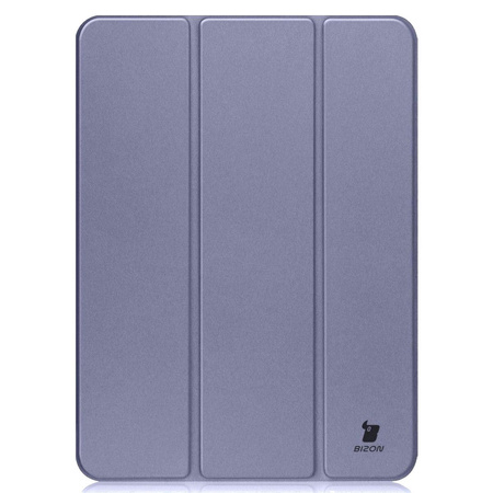 Etui Bizon Case Tab Clear Matt do iPad Pro 13" 7 gen. 2024, lawendowe