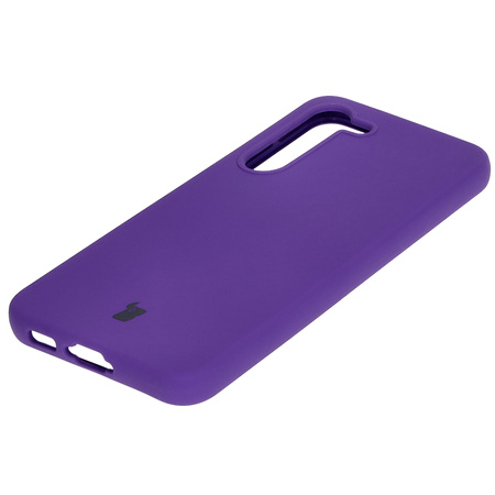 Silikonowe etui Bizon Soft Case do Galaxy S23, fioletowe