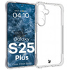 Elastyczne etui + 2x szkło Bizon Case Clear Pack do Galaxy S25 Plus, przezroczyste