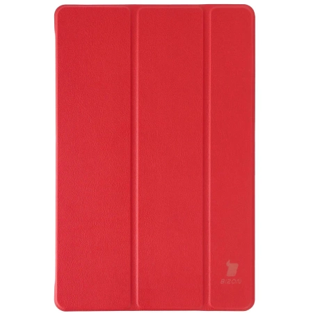 Etui z klapką Bizon Case Tab Croc do Galaxy Tab S11, czerwone