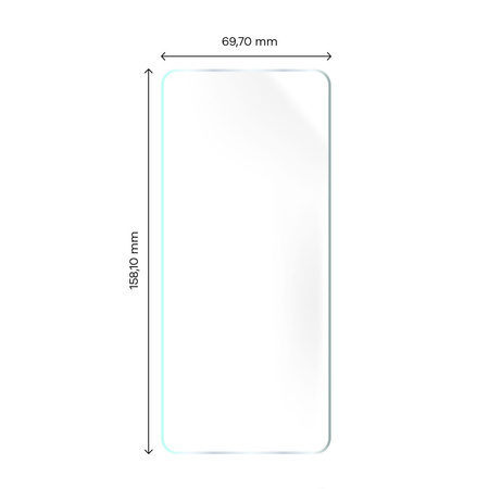 Folia hydrożelowa na ekran Bizon Glass Hydrogel do Realme GT3, 2 sztuki