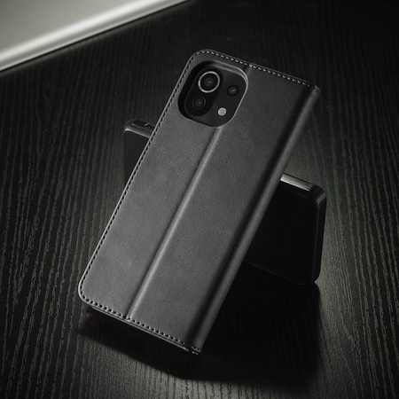 Etui Bizon Case Wallet do Xiaomi Mi 11, czarne