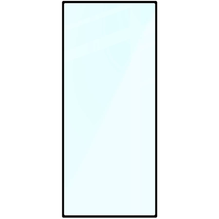 Szkło hartowane Bizon Glass Edge 2 do Galaxy Z Fold7, czarna ramka
