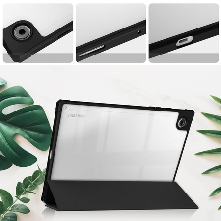 Etui Bizon Case Tab Clear Matt do Galaxy Tab A8 2021, czarne