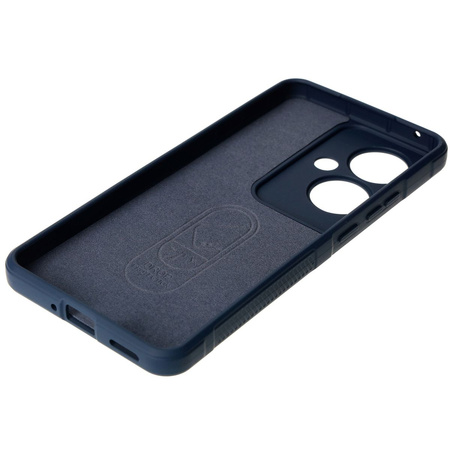 Pancerne etui Bizon Case Tur do Oppo Reno11 F 5G, granatowe