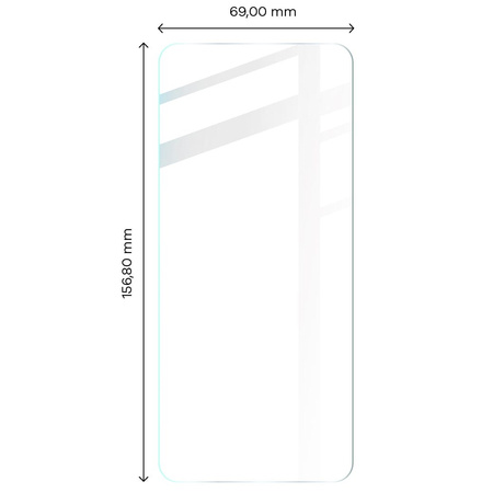 3x Szkło hartowane + szybka na aparat Bizon Glass Clear 2 Pack do Poco X5