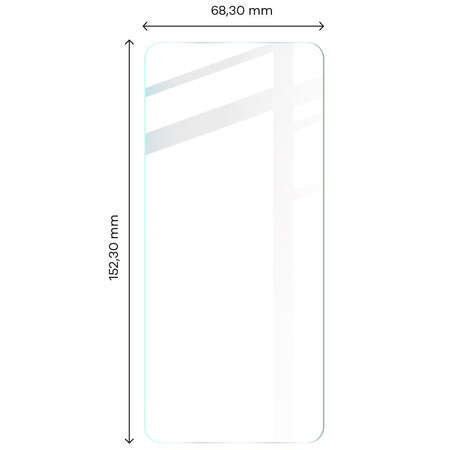 Szkło hartowane Bizon Glass Clear - 3 szt. + obiektyw, Oppo Reno 7 Lite