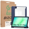 Etui z klapką Bizon Case Tab Clear Matt do Galaxy Tab A11 Plus / A9 Plus, granatowe