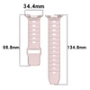 Silikonowy pasek Bizon Strap Watch Silicone G do Galaxy Watch Ultra 2 / 1, różowy