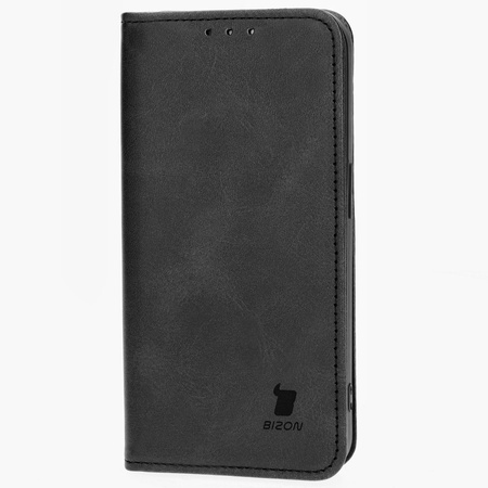 Etui z klapką Bizon Case Pocket Pro do iPhone 15 Pro, czarne