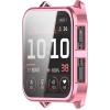 Etui z osłoną ekranu Bizon Case Watch Felipe do Garmin Venu X1, różowe