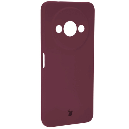 Etui silikonowe Bizon Soft Case do Xiaomi Redmi A3 4G, ciemnofioletowe
