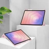 Etui z klapką Bizon Case Tab Clear Matt do Galaxy Tab S11, różowe