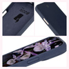 Silikonowe etui Bizon Soft Case do iPhone 16, ciemnoniebieskie
