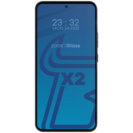 2x Szkło + szybka na aparat BIZON Edge 2 do Galaxy S23 Plus