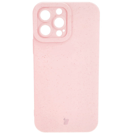 Ekologiczne etui Bizon Bio-Case do iPhone 13 Pro Max, różowe