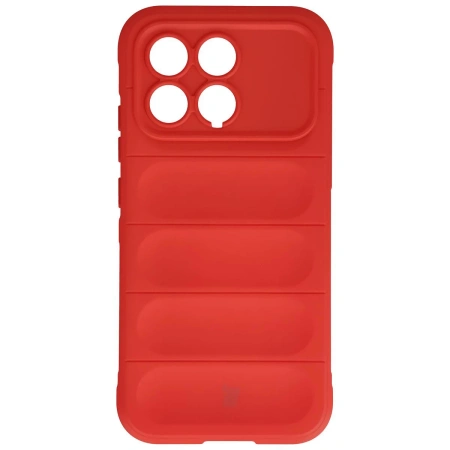 Pancerne etui Bizon Case Tur do Xiaomi POCO F8 Pro, czerwone