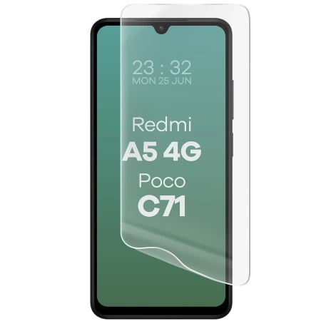 Folia hydrożelowa na ekran Bizon Glass Hydrogel Front Duo do Xiaomi Redmi A5 4G / POCO C71 4G, 2 sztuki