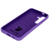 Silikonowe etui Bizon Soft Case do Galaxy S24, fioletowe