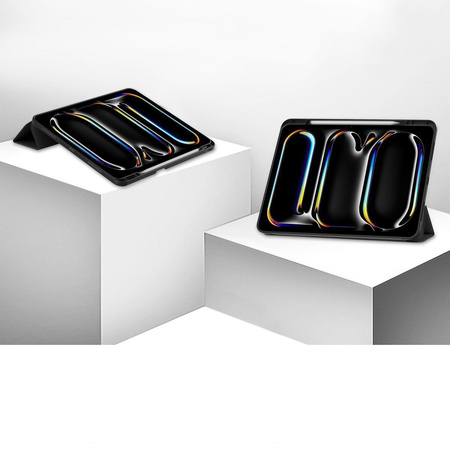 Etui Bizon Case Tab Lizard do iPad Pro 13" 2025 / 2024, czarne