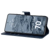 Etui z klapką Bizon Case Pocket do Motorola Edge 70, granatowe