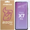 Elastyczne szkło hybrydowe Bizon Glass Mule do Xiaomi Poco X7 Pro