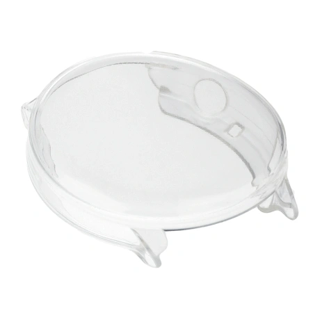 Etui z osłoną ekranu Bizon Case Watch Felipe do Garmin Venu 4 45 mm, przeźroczyste