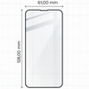 2x Szkło + szybka na aparat Bizon Edge Pack do iPhone 13 Mini