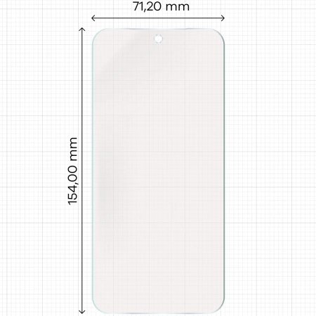 Folia matowa Bizon Glass Film Sun do Oppo Find X9, 1 sztuka
