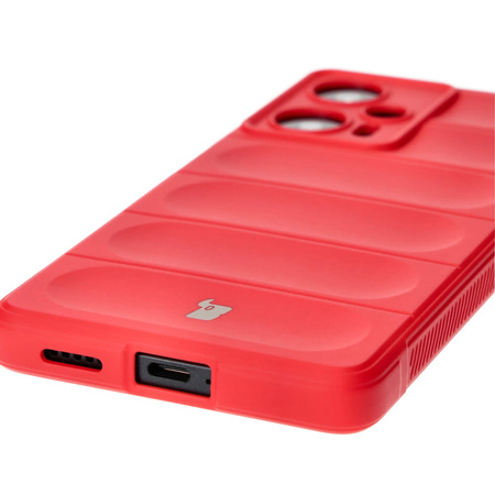 Pancerne etui Bizon Case Tur do Xiaomi Pocophone F5, czerwone