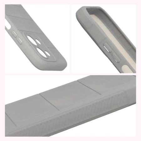 Pancerne etui Bizon Case Tur do Xiaomi Redmi 15C 4G / 5G / POCO C85 4G, jasnoszare