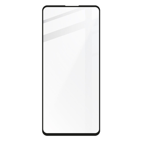 Szkło hartowane Bizon Glass Edge - 2 sztuki + ochrona na obiektyw, Galaxy A73, czarne