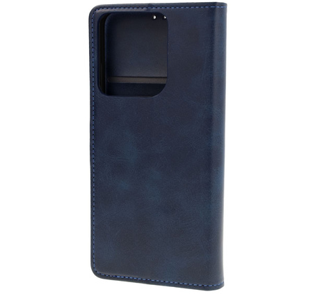 Etui z klapką Bizon Case Pocket do Motorola Moto G15 / G15 Power / G05, granatowe