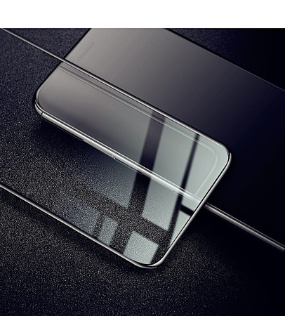2x Szkło + szybka na aparat Bizon Edge Pack do iPhone Xs Max