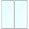 Szkło hartowane Bizon Glass Edge Duo do Xiaomi POCO F5, czarna ramka, 2 sztuki