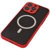 Etui Bizon Case Hybrid MagSafe do Apple iPhone 14 Pro Max, czerwone