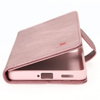 Etui Bizon Case Wallet do Xiaomi Poco F4, jasnoróżowe