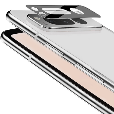 Szkło na aparat Bizon Glass Silk Lens do Google Pixel Fold, 2 sztuki