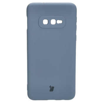 Etui Bizon Case Silicone do Galaxy S10e, szare