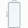 2x Szkło + szybka na aparat Bizon Edge 2 Pack do Oppo Reno13